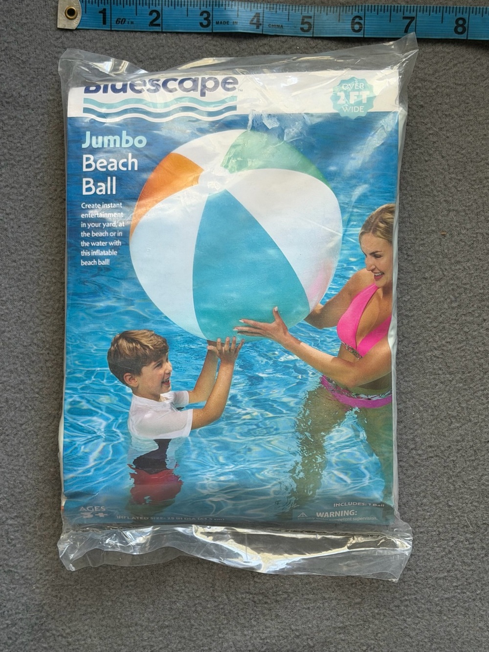 Jumbo Beach Ball - 13 inch nwt